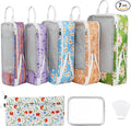 7 Pcs Compression Packing Cubes for Travel Luggage, Lightweight Suitcase Organizer Bags Set, Compression Packaging Cube for Travel Essentials, Packing Cubes for Carry on Suitcase