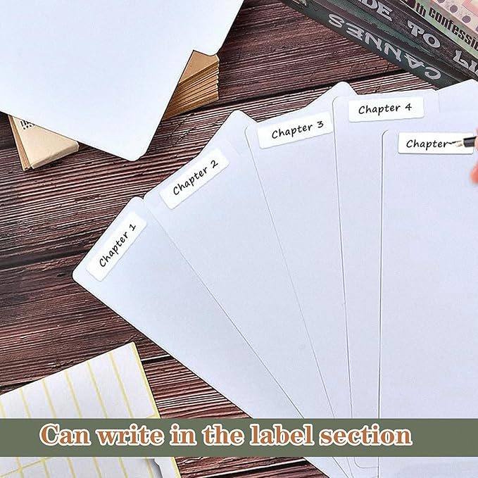 150 Pieces Comic Book Dividers with Tabs,Patient Divider Cards,Card Dividers Comic Book Boards for Storage Boxes 11.22 X 7.24 Inche