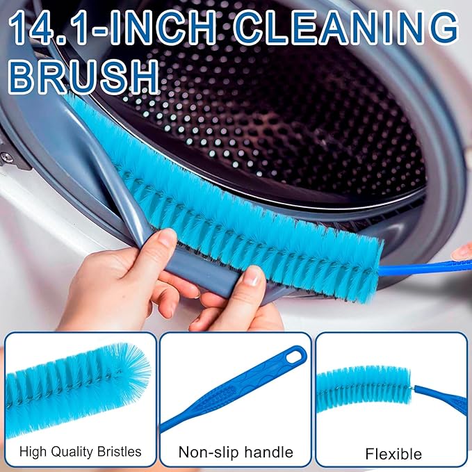 Bottle Brush Cleaning Set - Multi Cup Brush, Water Bottle Cleaner, Crevice Cleaning Brush Pipe & Tube Brushes for Tight Spaces, Grout Brush Cleaner Brush Long Straw Cleaner Brush for Stanley Mug