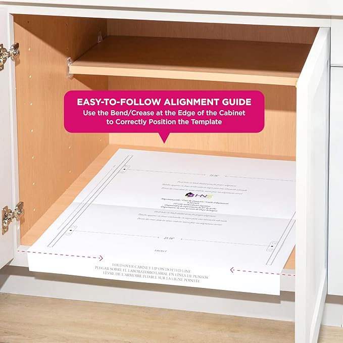 HOLDN’ STORAGE Heavy-Duty Premium Collection Pull Out Cabinet Organizer, Cabinet Drawer Slide Outs, Lifetime Limited Warranty - Basket Size 24" W x 21" D x 5" H, Anti-Rust Chrome Finish