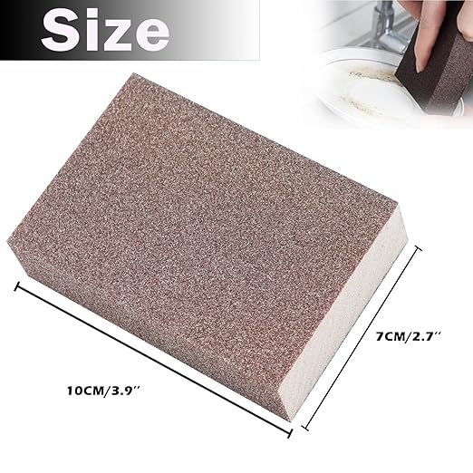 4 Pack Sanding Sponge,Drywall Sanding Blocks 4 Grits Per Pack (60/80/120/220),Washable and Reusable Sandpaper Block for Wood Furniture,Wall,Pot,Sheetrock,Metal and Brush Sanding