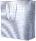 Lifewit 1 Pack Laundry Hamper Large Collapsible Laundry Baskets, Freestanding Waterproof Clothes Hamper with Easy Carry Handles in Laundry Room Bedroom Bathroom College Dorm, Blue, 100L