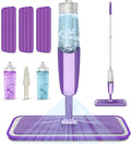 Spray Mops for Hardwood Floor Cleaning: MEXERRIS Floor Mop with 3 Washable Pads for Swiffer Powermop - Wet Mops with 2 Refillable Bottles - Home Commercial Dust Mop for Wood Laminate Ceramic Tiles