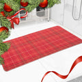 Hargiis Christmas Non-Slip Bathtub Mat, Anti Slip Shower Mat, Fast Drying Bathtub Mats, Foot Scrubber Mat, Anti Slip Mat for Tub, Floor, Bathroom, Kitchen, Home, Hotel (Holiday Plaid, 40"x16")