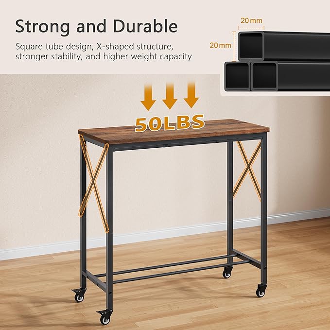 3 Section Laundry Sorter with Ironing Board, Laundry Hamper with Removable Bags, Heavy-Duty Rolling Laundry Cart with Lockable Wheels for Bathroom Bedroom