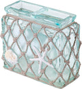 Avanti Linens - Toothbrush Holder, Resin Bathroom Accessories, Beach Inspired Bathroom Decor (Seaglass Collection)