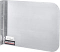DuraSteel Stainless Steel Sink Splash Guard - 17" x 12" Wall Mount Commercial Kitchen Shield - Kitchen Safety & Hygiene Cooking Splatter Screen - Ideal for Hand Sinks, Prep Sink, Utility Sink