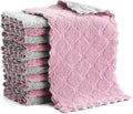 Hypermotion Microfiber Cleaning Cloth, Kitchen Towels, Double-Sided Microfiber Towel Lint Free Highly Absorbent Multi-Purpose Dust and Dirty Cleaning Supplies for Kitchen Car Cleaning. Pack of 12