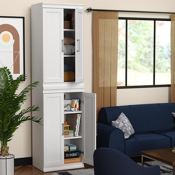 ClosetMaid Modular Storage Shelf Unit with 3 Shelves, White