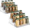 Sorbus Pantry Spice Organizer Set, 3-Tier Seasoning Organizer for Cabinet (2 Pack) Spice Rack, Spice Organization for Cabinet, Condiment Organizer Pantry & Refrigerator