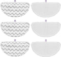 6 Pack 1940 for Bissell Steam Mop Pads for Bissell PowerFresh Steam Mop 1806 1544 1440 2075A 2685A 1940W 19404 Series, Model 19402 19408 1940a 1940f 1940q 1940t B0006 B0017, Part #5938#203-2633