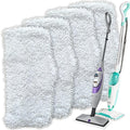 Flammi Steam Mop Pads for Shark S1000/S3101/S3250/SK Series SK410 SK435CO SK460 SK140 SK141 S3251 Steam Mop Replacement Pads, 4 Pack