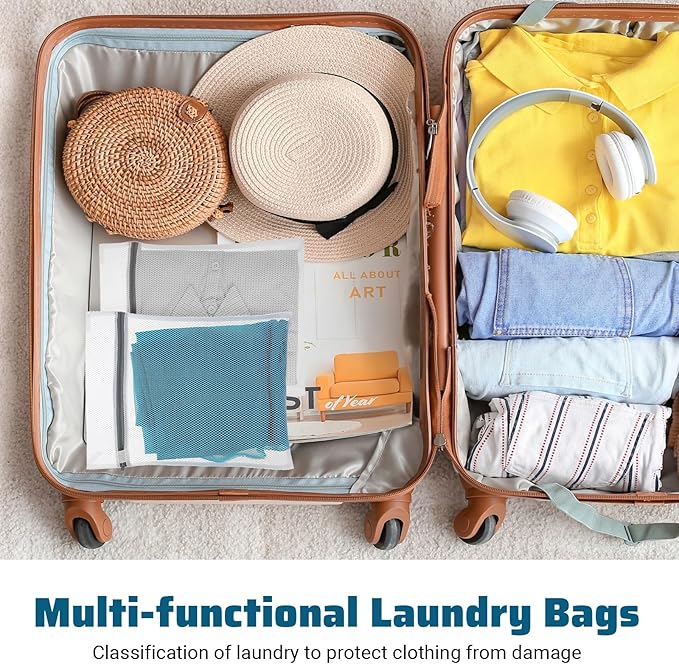 4Pcs Mesh Laundry Bags for Delicates 30x20cm Small Mini Durable Lingerie Bags for Washing Machine Delicates Laundry Bag for Lingerie Underwear Socks Baby Clothes Travel 11.8 x 7.87 Inches