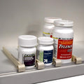 12" D Clip on Shelf Divider for Front Rail for Shelf Divider Management System - 10 Pack