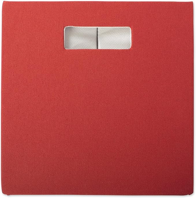DII Poly-Cube Storage Collection Hard Sided, Collapsible Solid, Large, Rust