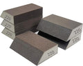 6 Pack Sanding Sponge, 220 Grit Sanding Blocks Assortment,Washable and Reusable for Wood Drywall Metal Home(220 Grit)