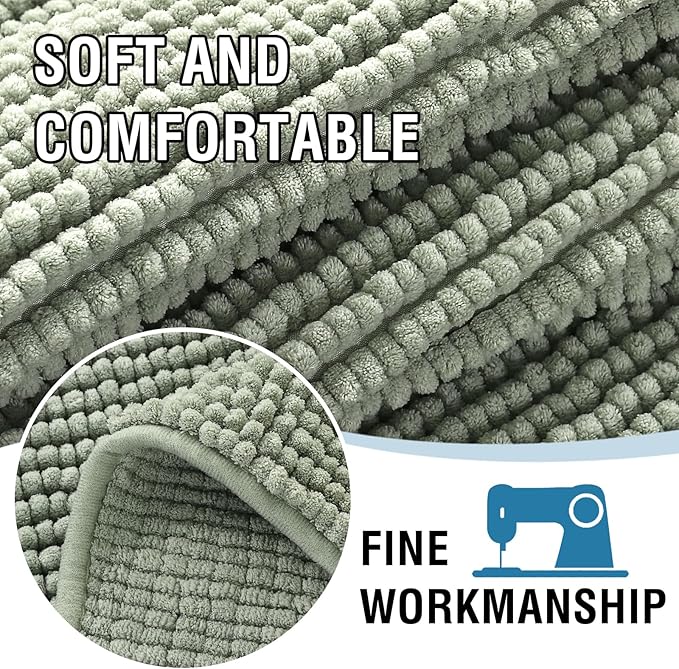 H.VERSAILTEX Plush Chenille Dog Bed Cover Thick Soft Loveseat Cover for 2 Cushion Couch Anti Slip Couch Cover Furniture Protector for Dog, Pet, Cat (35" x 62", Sea Foam)