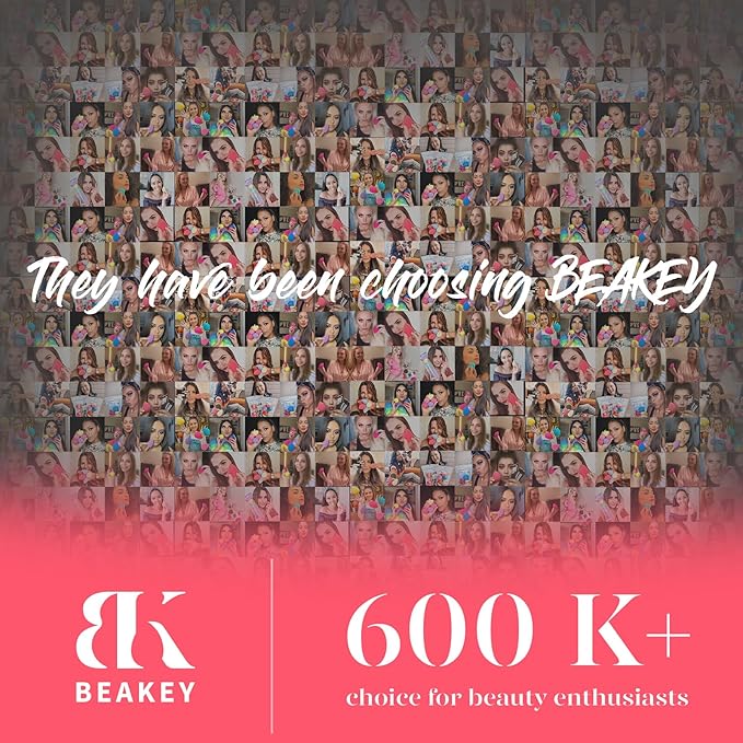 BEAKEY Makeup Sponge Set 5 Pack Micro Porous Low Absorption Soft Latex Free Foundation Beauty Sponges & Blenders for Powder Cream