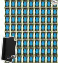 Fortress Electronic Wipes With Microfiber Cloth (25 ct, Pack of 72) To-Go Tech Wipes for Screens, Phones, Keyboards, TV Monitors, Computer Screens, and More [Travel Size] Skin-Safe