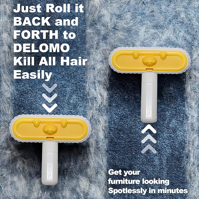 Pet Hair Removal Tool - Reusable for Pet, Portable Dog and Cat Hair Remover
