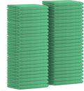 Avalon Towels Microfiber Cleaning Cloths (Value Pack of 48) - Size 16 x 16 Inches, Highly Absorbent Cleaning Rags, Lint Free, Reusable and Washable, Microfiber Towels for Cars (Green)