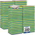 FIXSMITH Shop Towels-200 Pack, Multi-Functional Shop Rags, 12 x 16 in Microfiber Cleaning Cloth, Highly Absorbent Cleaning Rags, Cleaning Towels for Car Kitchen Home Office