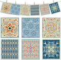 6 Packs Swedish Paper Cloths for Kitchen, Reusable Paper Towels Washable Dish Rags, Highly Absorbent Kitchen Towels Quick Drying Swedish Sponge Cleaning Dish Cloths (Fish Ornamentation)