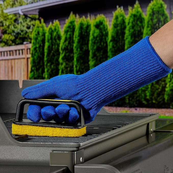 Mr. Bar-B-Q Grill Scrubber Brush Set Powered by Scrub Daddy