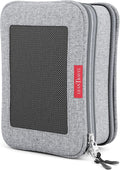 LeanTravel Compression Packing Cubes for Travel Organizers with Double Zipper (1 small piece, Grey)