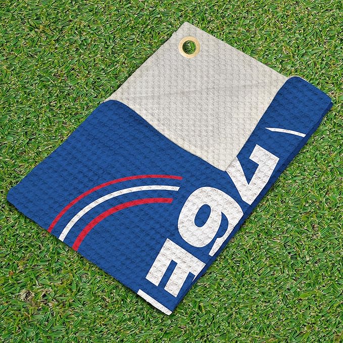 Northwest NBA Golf Towel – Official Licensed Microfiber Waffle Fabric, Absorbent 16x25 in Club Cleaning Accessory