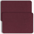 Hargiis Non-Slip Bathtub Mat, 2 Pack Anti Slip Shower Mat, Fast Drying Bathtub Mats, Foot Scrubber Mat, Anti Slip Mat for Tub, Floor, Bathroom, Kitchen, Home, Hotel (Wine Red 24"×16"+24"×16")