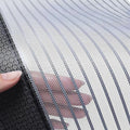 Heavy Duty Door Screen Magnetic Closure, LOVIGA Thickened Fiberglass Screen Door Mesh, Self Sealing, Tear Resistant, Easy Assemble, Fine Mesh Keep Bugs Out Fit Door Size 30 Inch X 82 Inch Black