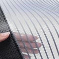 Heavy Duty Door Screen Magnetic Closure, LOVIGA Thickened Fiberglass Screen Door Mesh, Self Sealing, Tear Resistant, Easy Assemble, Fine Mesh Keep Bugs Out Fit Door Size 30 Inch X 80 Inch Black