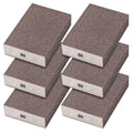 6Pcs Sanding Sponge 80 Grit Coarse Blocks for Metal Sanding Wood Sanding Brush Washable&Reusable N-G-001-80