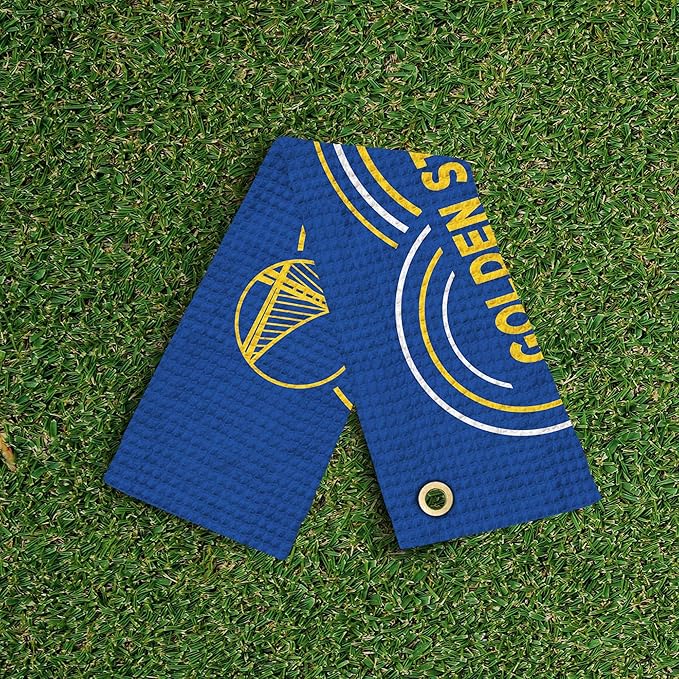 Northwest NBA Golf Towel – Official Licensed Microfiber Waffle Fabric, Absorbent 16x25 in Club Cleaning Accessory