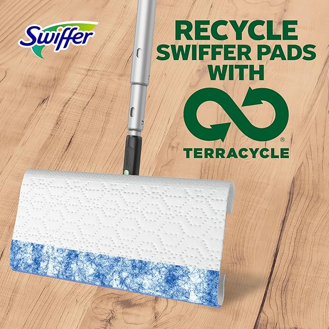 Swiffer Heavy Duty Mop Wet Multi-Surface Cloth Refills for Floor Mopping and Cleaning, Gain and Unstopables Scents, 30 count
