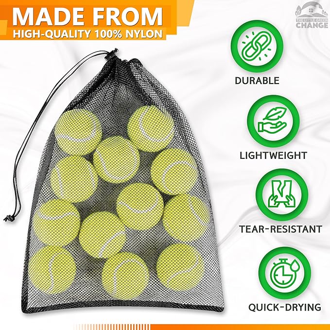 12 PCs Mesh Laundry Bags – 13x15.5 Inch Black Washable Nylon Bags Set – Reusable Mesh Bag for Swimwear, Delicates, Sports Gear, Towels, Travel Use | Lightweight Storage Solution for Daily Needs