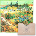 Large [2 Pack] Classic Art (The Garden at Arles) - Ultra Premium Quality Microfiber Cleaning Cloths (Best for Camera Lens, Glasses, Screens, and All Lens.) Microfiber Cloth