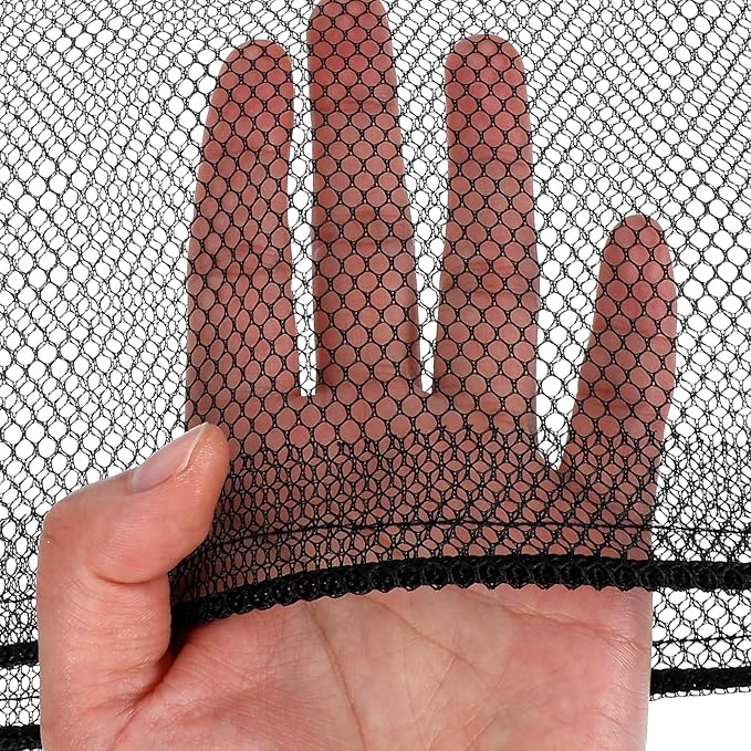 6 Pcs Mesh Bags Drawstring, Mesh Toy Storage Bags, Small Meshes Laundry Bag, Meshes Bag For Beach Toys for Pool Beach Ball Toys Storage for Collecting Travel Sports Gym(Multicolor)16 x 12 Inch