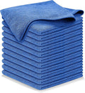USANOOKS Premium 300GSM Microfiber Cleaning Cloth - 12.5"x12.5" High Performance - 1200 Washes, Ultra Absorbent Microfiber Towels for Cars Undercarriage, Rims & Engine Bay Cleaning - Microfiber Cloth