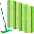4 Pack Spray Mop Pads Refills Compatible with Libman Freedom Spray Mop, Reusable Microfiber Spray Mop Head Replacement, 16 in Spray Mops for Floor Cleaning (ONLY Pads)