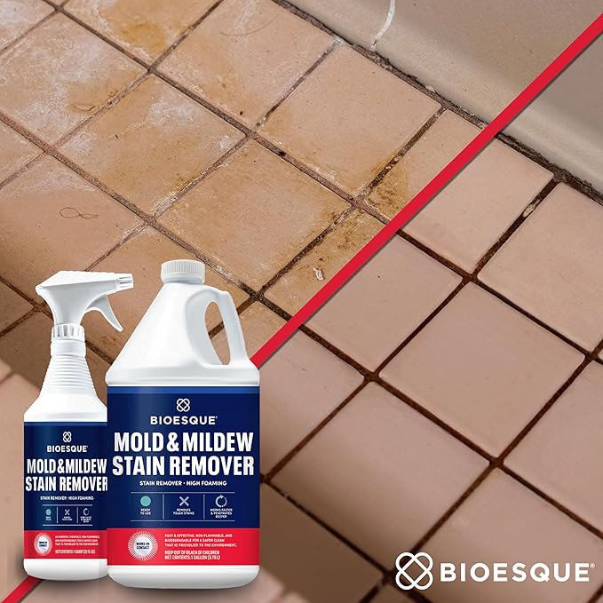 Bioesque Mold & Mildew Stain Remover, 32 Fluid Ounce (Pack of 1)