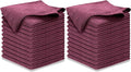 USANOOKS Premium 300GSM Microfiber Cleaning Cloth - 12.5"x12.5" High Performance - 1200 Washes, Ultra Absorbent Microfiber Towels for Cars Undercarriage, Rims & Engine Bay Cleaning - Microfiber Cloth
