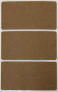 4" x 2" Blank Stickers to Write On Name Tags Color-Coding Labels for Moving, and Storage Boxes, 324 Labels (Kraft) by Royal Green