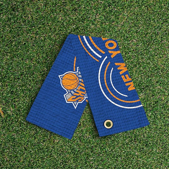 Northwest NBA Golf Towel – Official Licensed Microfiber Waffle Fabric, Absorbent 16x25 in Club Cleaning Accessory