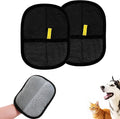 Costyleen 2 PCS Pet Hair Removal Gloves,Reusable Lint Roller for Furniture, Car, Clothes & Carpets ，Cat & Dog Hair Remover Tool with Ergonomic Grip