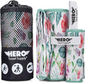 Hero Microfiber Towel, Camping, Beach, Gym, 24X48 (Includes Bonus Washcloth)