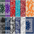 24 Pcs Microfiber Cleaning Cloth Paisley Elegant Flowers Design Glasses Cleaning Cloth Multicolor Microfiber Lens Wipes Reusable Eyeglasses Wipes for Camera Lens Cell Phone Screens, 6 x 6 Inch