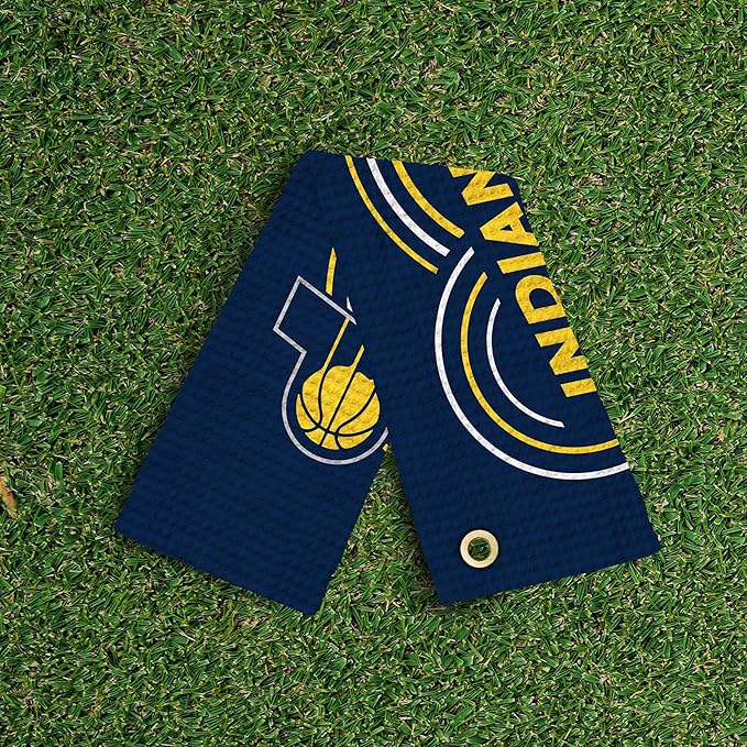 Northwest NBA Golf Towel – Official Licensed Microfiber Waffle Fabric, Absorbent 16x25 in Club Cleaning Accessory