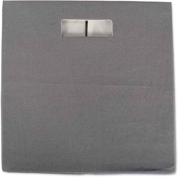 DII Poly-Cube Storage Collection Hard Sided, Collapsible Solid, Large, Gray